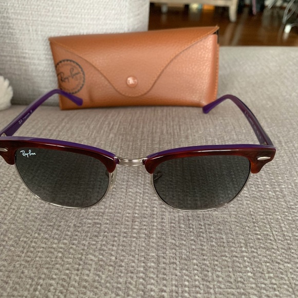 Ray-Ban CLUBMASTER ALUMINUM. - Picture 2 of 3